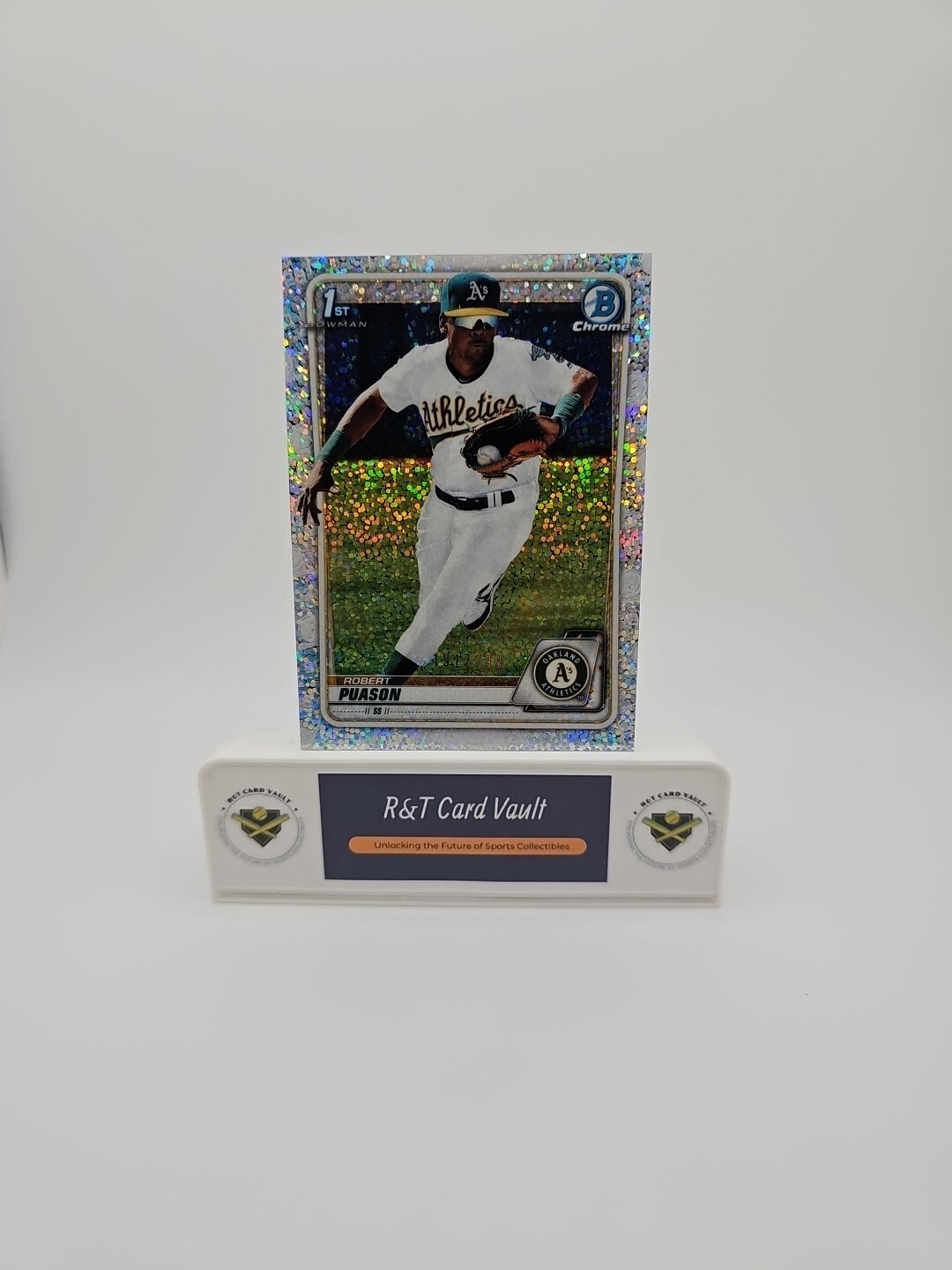 2020 Bowman Chrome Prospects Speckle Refractor /299 Robert Puason #BCP-145