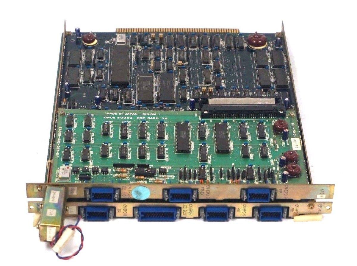 マザーボード OKUMA E4809-045-122-FE4809-436-027-C USED OKUMA E4809-045-122-C PC BOARD W/ E4809-436-027-B BOARD | eBay