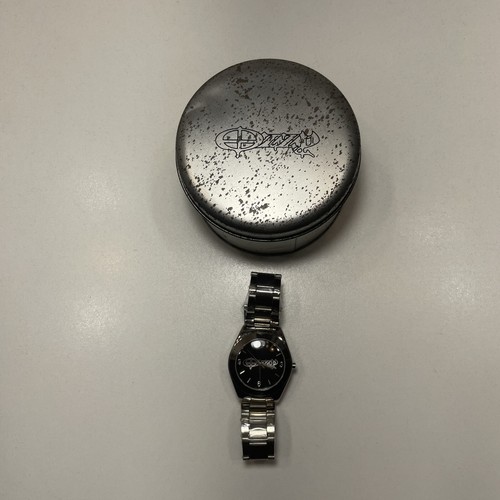 Vintage Ozzy Osbourne Watch Wristwatch New w/ Tin Stainless Steel Band Head - Picture 6 of 15