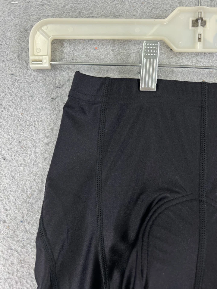 Pantalón Corto de Ciclismo Insport Mujer Pequeño Negro Acolchado Nylon Mezcla Spandex Foto 4 de 4