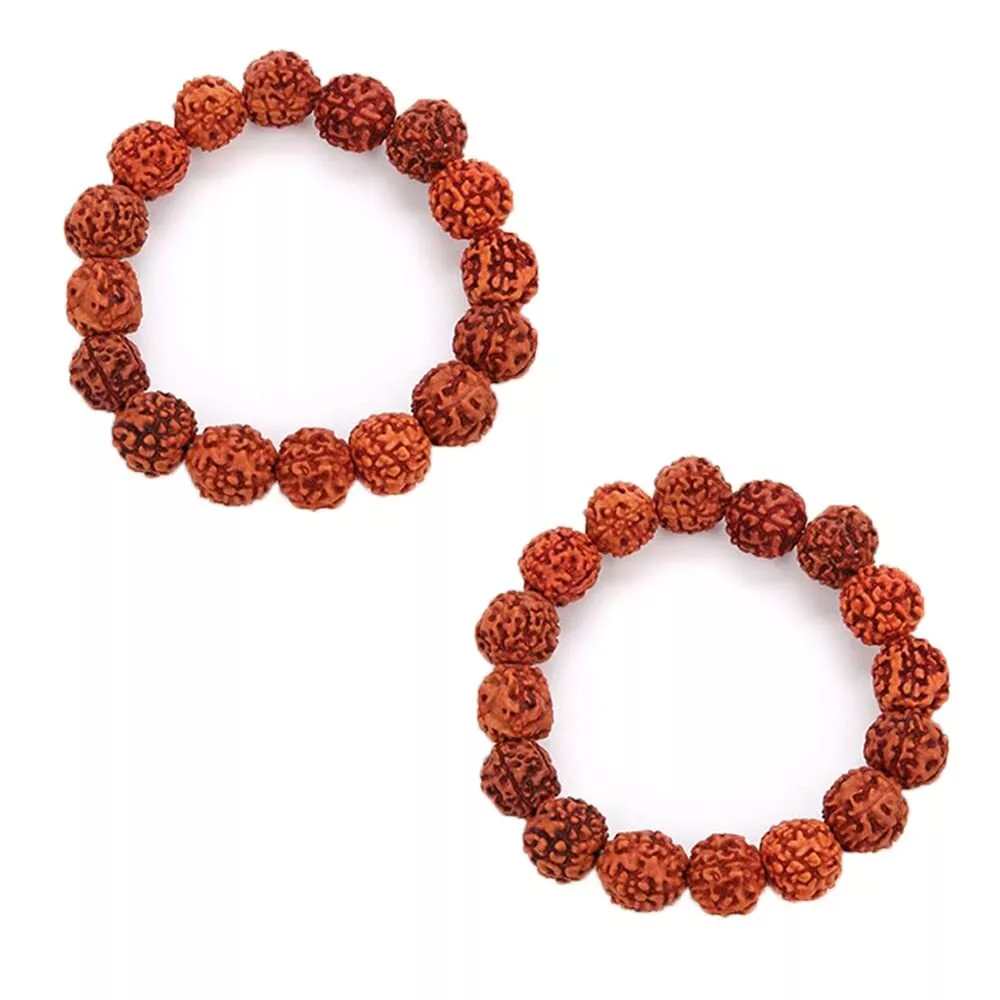 Five Mukhi rudraksha bracelet | BP diabetes | stomach disorders. Rudraksha  beads of Nepal is used as mala, bracelet & worn for health and disease cure  benefits