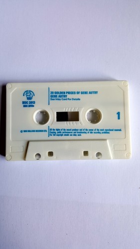 Gene Autry – 20 Golden Pieces Of Gene Autry. Cassette Tape - Picture 2 of 4