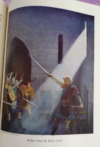 The Scottish Chiefs by Jane Porter HC DJ 1956 Illustrated Book Scribner Vintage - Picture 15 of 17