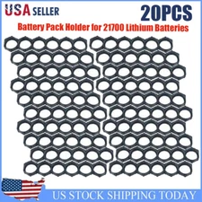 20PCS Easy Installation Battery Pack Holder for 21700 Lithium Batteries USA
