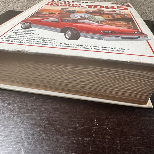 Vtg Chilton's Auto Repair Manual Book American & Canadian Cars 1978-1985 HC - Picture 11 of 11