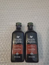 Simply Organic Pure Madagascar Vanilla Extract Certified Organic 4 Oz Pack of 2