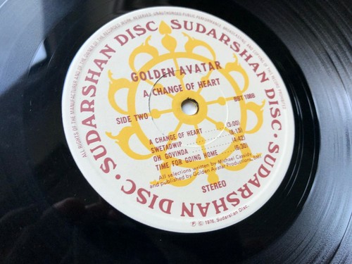 GOLDEN AVATAR - A CHANGE OF HEART EX-/EX+ VINYL LP - 1st / first pressing - Picture 10 of 11