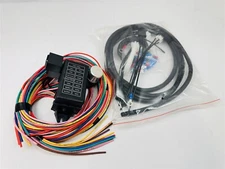 Classic 14 Circuit Wiring Harness Wire Kit Street Hot Rod 12V Volt Chevy SBC BBC