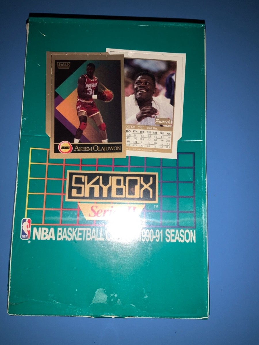 1990-91 NBA Skybox Basketball Cards Factory Sealed Box. Series 2