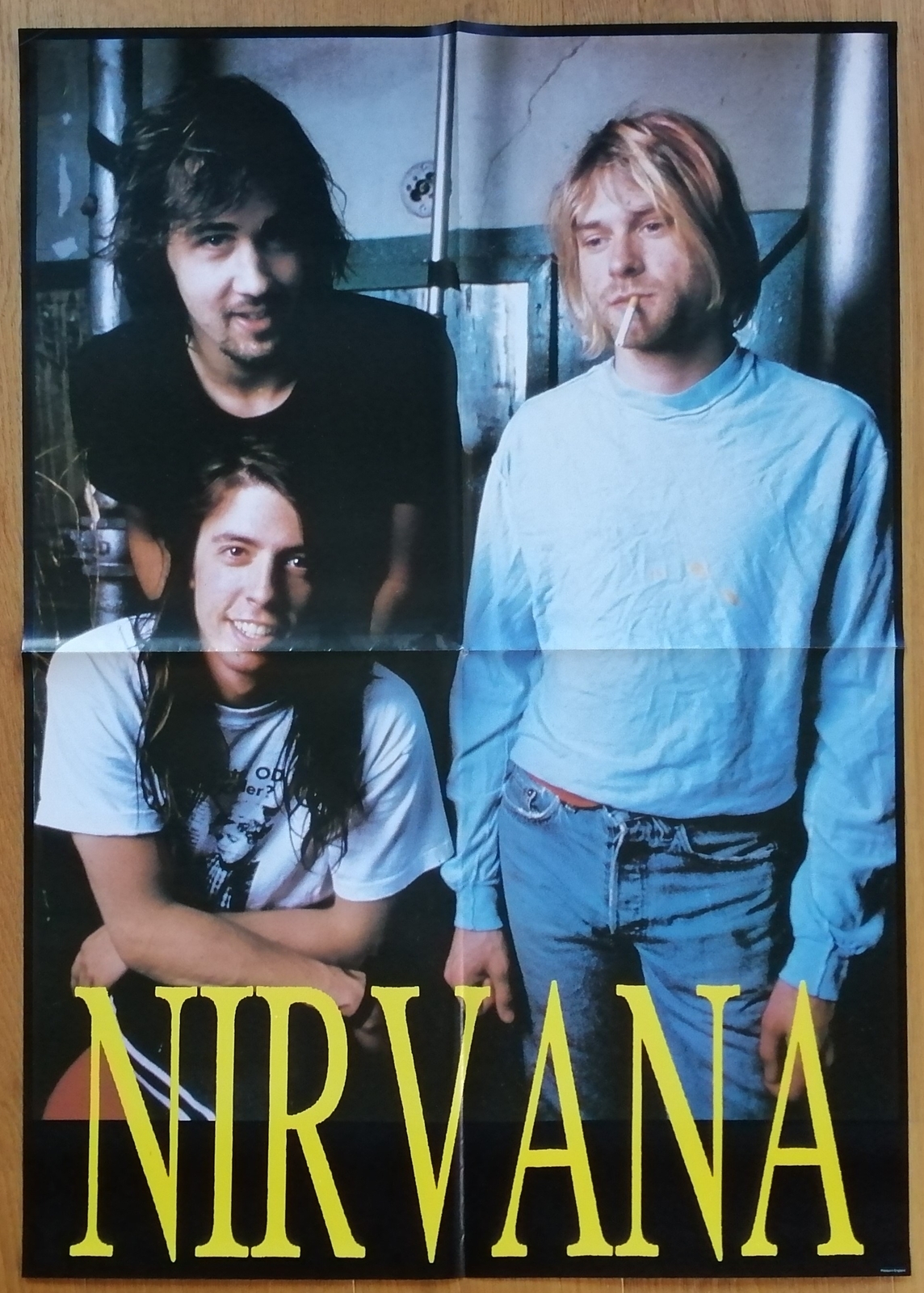 NIRVANA vintage poster affiche kurt cobain grunge | eBay