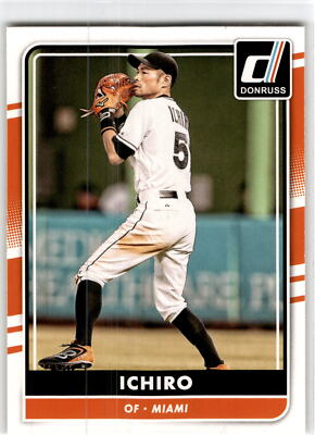 TOPPS DONRUSS Baseball MLB Ichiro イチロー① 2016 Donruss #149 Ichiro | eBay