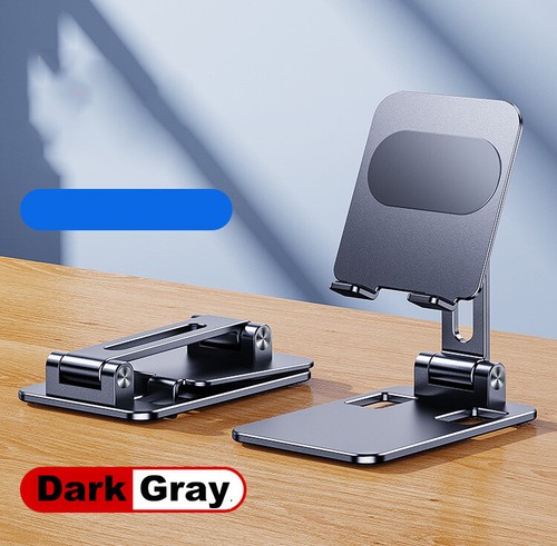 New Phone Stand iPad Desktop Adjustable Desk Tablet Table Holder Aluminum Alloy - Picture 9 of 10