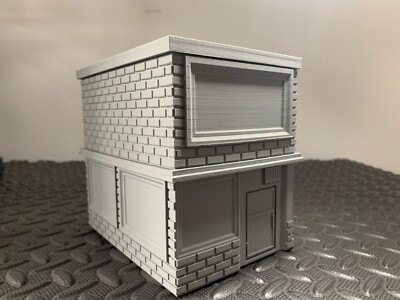 Modern Shop modulare Gebäude 28 mm 1 oder 2 Stock Wargaming Tischplatte Gelände