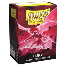 Dragon Shields: (100 Sleeves) Standard Matte Dual Fury Arcane Tinman ATM15055