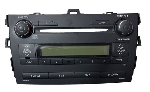 NEW 2009 - 2010 - 2011 TOYOTA COROLLA AM - FM CD PLAYER86120-02B10 NON JBL - Picture 5 of 6