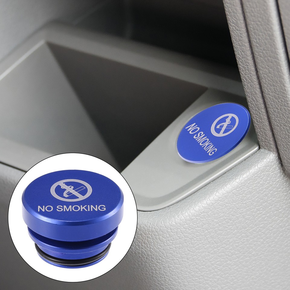 Universal Car Cigarette Lighter Waterproof Plug Accessories Cover Blue