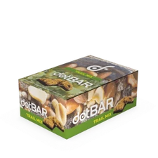 DotFit Trail Mix dotBAR Salty Cashews Almonds Roast Peanuts Raisins 12x50g NEW