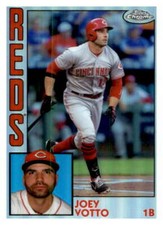 2019 Topps Chrome 1984 Refractors #84TC-7 Joey Votto Cincinnati Reds