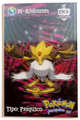 CARD 3D POKEMON DKV VOL. I #E07 MEGA ALAKAZAM 2019 PERU Edition TCG Lenticular