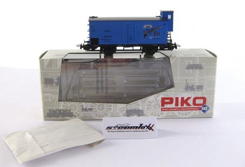 Piko 95511 H0  Bierwagen mit Bremserhaus Wieselburger Bier BBÖ OVP X00001-19849 | Condition: Gebraucht
