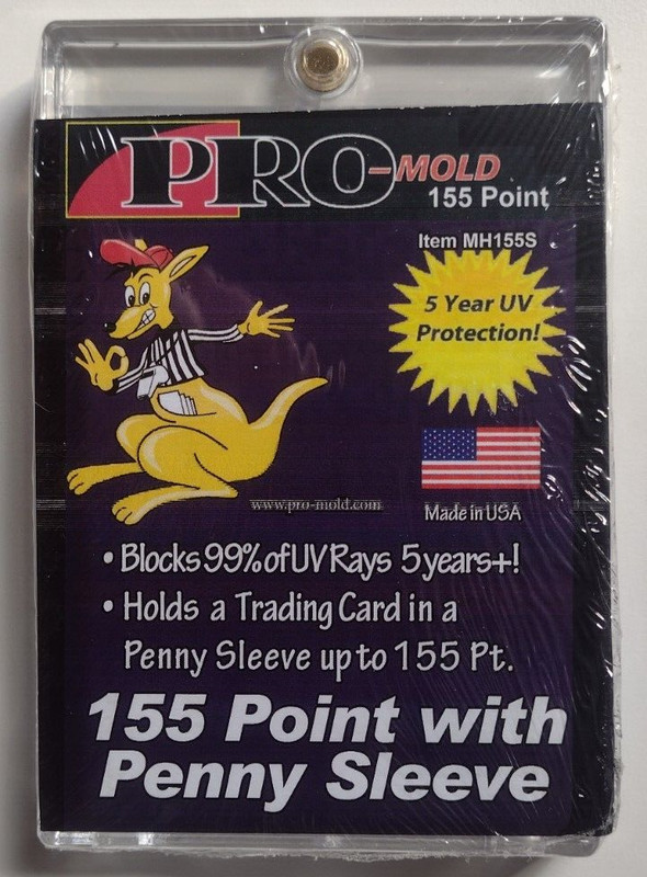 Pro-Mold penny sleeve compatible magnetic holder