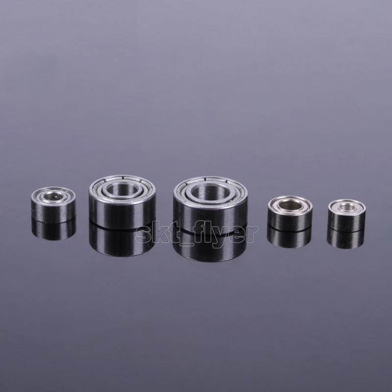 2pcs Small Ball Bearings For Model Toy Tanks Car Robotic Shaft Motor Gears DIY - Image 2 of 4