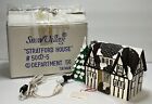 Department 56 Original Snow Village Lighted Building Stratford House w/Box