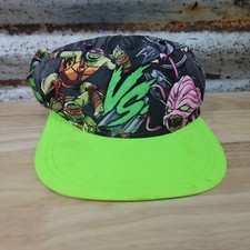 Nickelodeon Teenage Mutant Ninja Turtles SnapBack Black Green Hat Youth