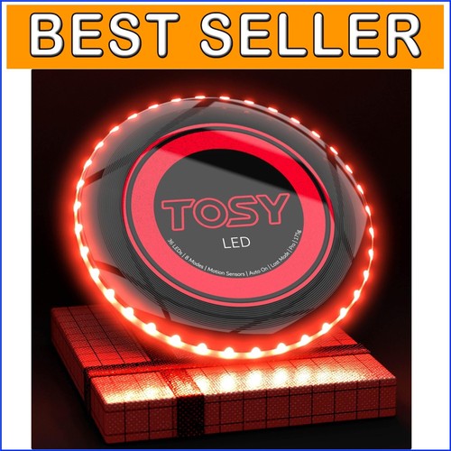 Game-Changing LED Flying Disc - 175g Excitement for Camping & Outdoor Adventures