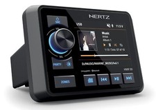 Hertz HMR-50 3-Zone Marine Receiver 3.5" Color Display TFT IPS AM/FM/USB/BT