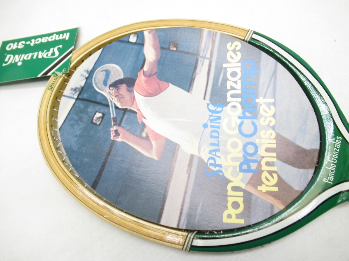 raqueta de tenis antigua de madera spalding pan - Compra venta en