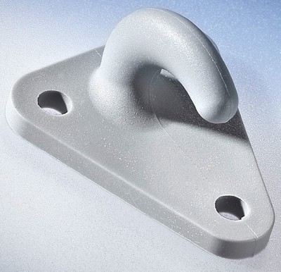 5 Ganci Per Telone In Plastica Nera A Doppio Foro | Ganci Appuntiti Per Coperture