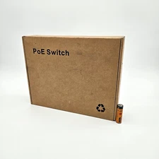 InVid Tech 8 Port PoE Switch 2 Uplink Ports VIS-LRPOE8-2AN