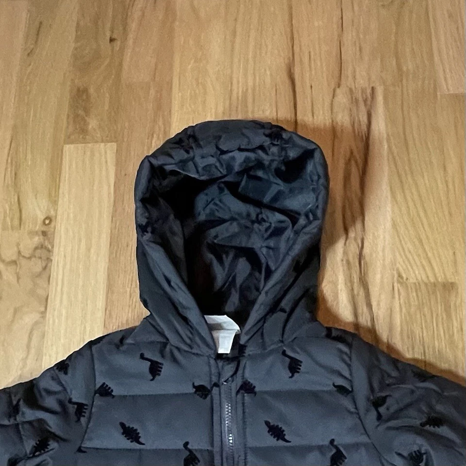 First Impressions Traje de Nieve Negro 18 Meses 25-27 Lb Botines Desmontables Dinosaurios Foto 2 de 4