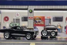 HO scale slot car wheels and tires MikesMetals “5 Spoke” rims Tires New Lower $$