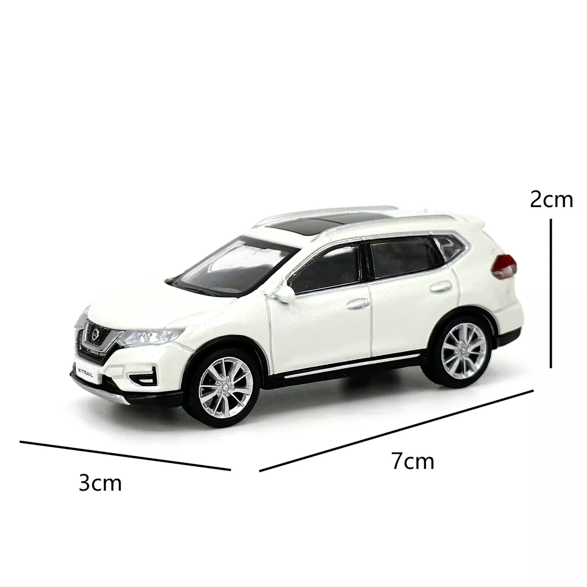 1:64 Scale Paudi Nissan X-trail 2018 Diecast Model Miniature Toy Car Vehicle
