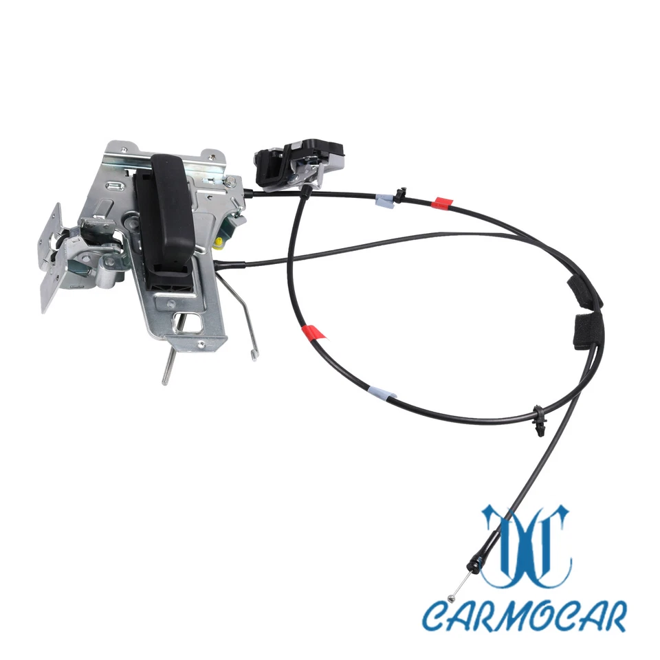 Right Sliding Door Latch Assembly Fit For 1992-2019 Ford E150 E250 E350 W/ cable Foto 2 de 4