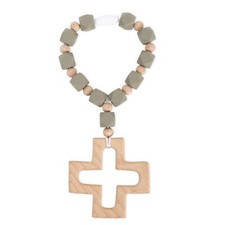 Silicone Ten-Year Rosary, My First Rosary with A Cross, Christian Communion P...