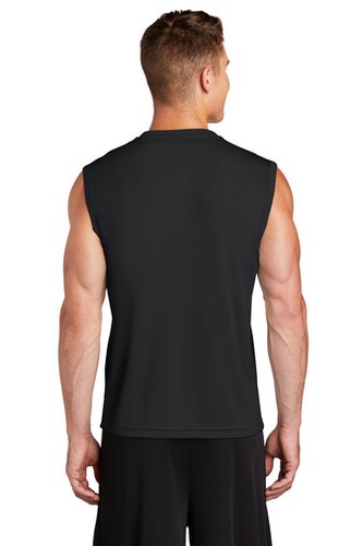 Sport-Tek ST352 Men's SLEEVELESS MUSCLE T-SHIRT Competitor Performance Tee - Picture 2 of 13