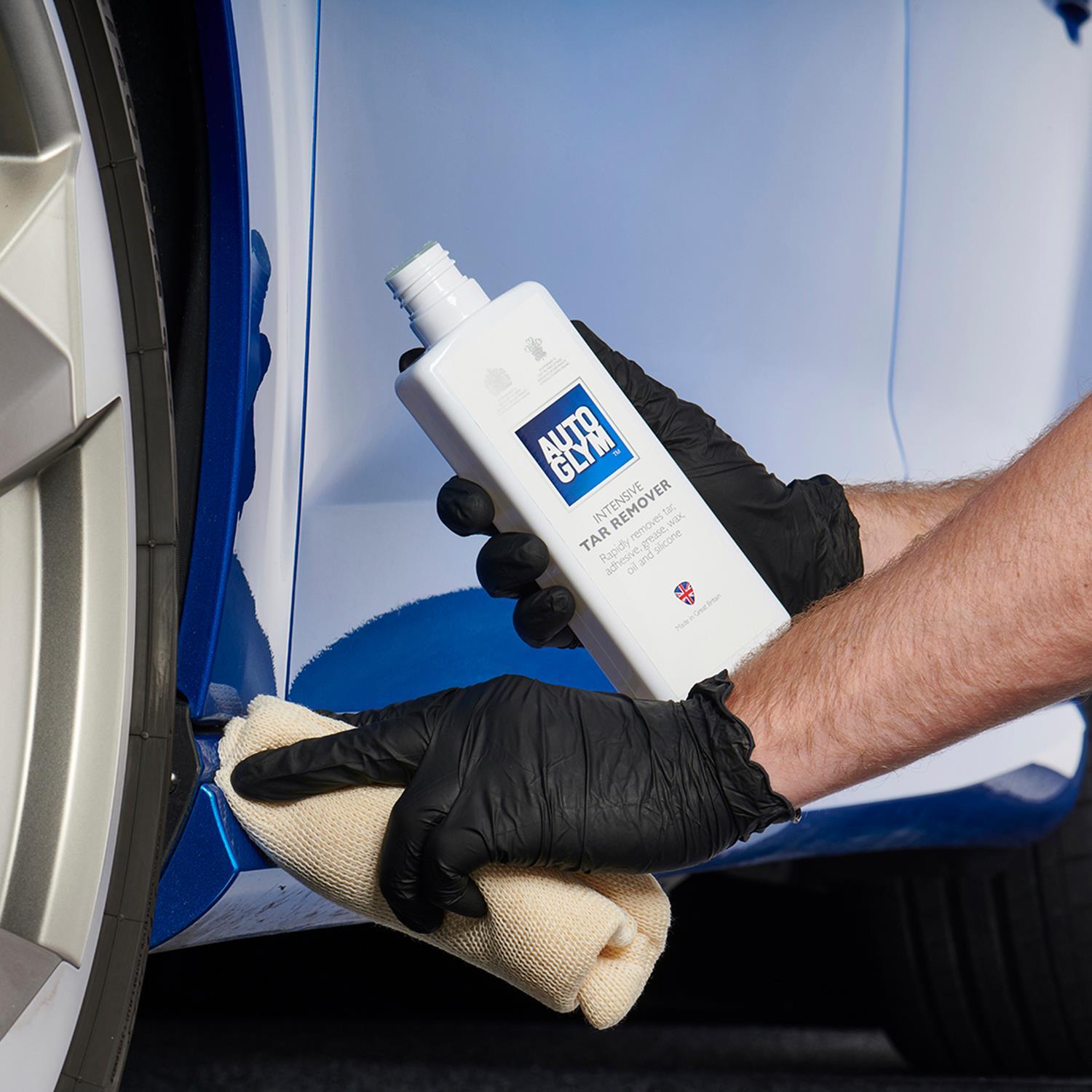 Autoglym Intensive Tar Remover Removes Sticky Substance from Car