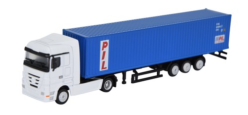 1:87 40GP Metal Shipping Container Truck Model Toy Home Office Decor Gift - Picture 55 of 145