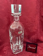 NEW FLAWLESS BACCARAT Art Glass PLUTON Crystal CORDIAL WHISKEY DECANTER STOPPER