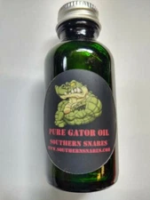 PURE GATOR OIL COYOTE LURE, FOX, BOBCAT, 1 OUNCE PURE GATOR OIL TRAPPING LURE