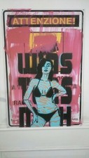 Original stencil not silkscreen art stencil, no banksy obey fail street art