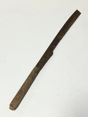 Japanese Vintage Saw Carpentry Tool Japan Total length 62 cm
