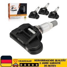 RDKS Sensor 4x RDKS Mercedes Benz für Reifendrucksensor W212 TPMS Ventil Schwarz