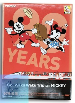 TOMIX Waku Waku Trip Shinkansen Mickey Mouse Minnie Kyushu 800 1000 JR