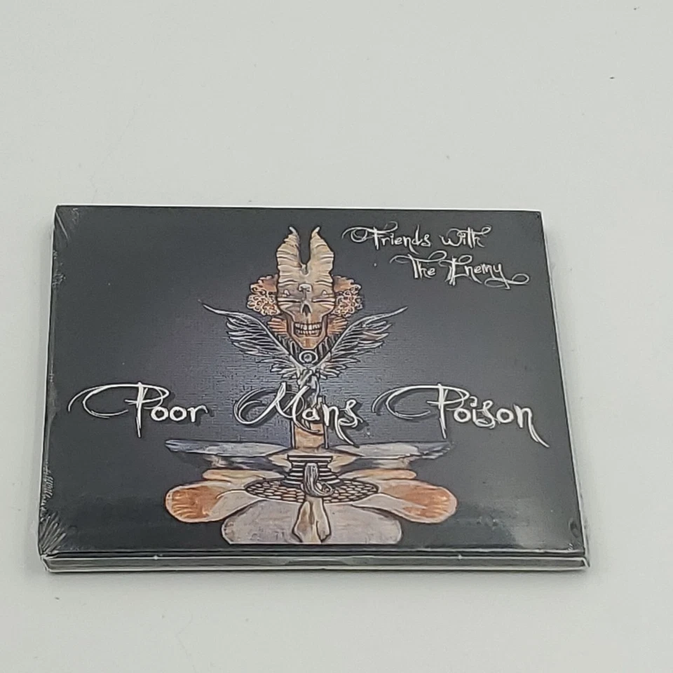 Friends With The Enemy (CD, 2011) Poor Mans Poison Brand New Sealed Rock Indie