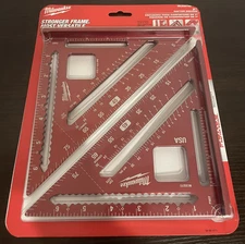 Milwaukee 7 in. Rafter Square (2-Pack) - New