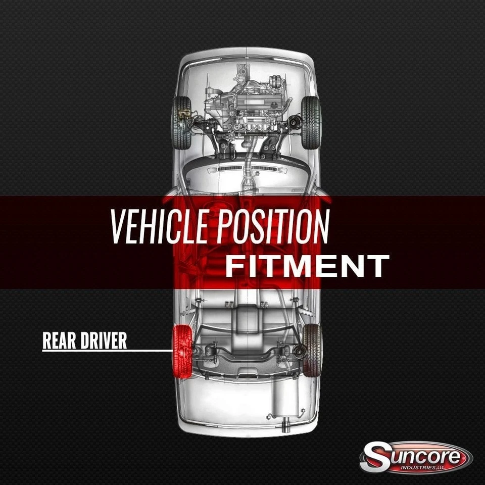 For Chevy Impala 00-11 Suncore 55S15061 Rear Driver Side Complete Strut Assembly Foto 2 de 2